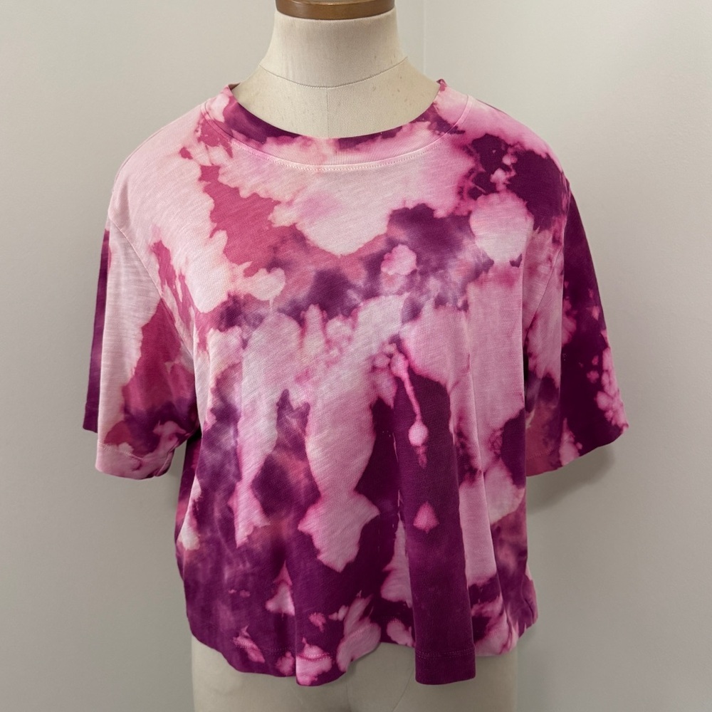 Cotton Citizen Medium Tokyo Tie Dye Tee ~ Cropped  Crop T-Shirt Oversized